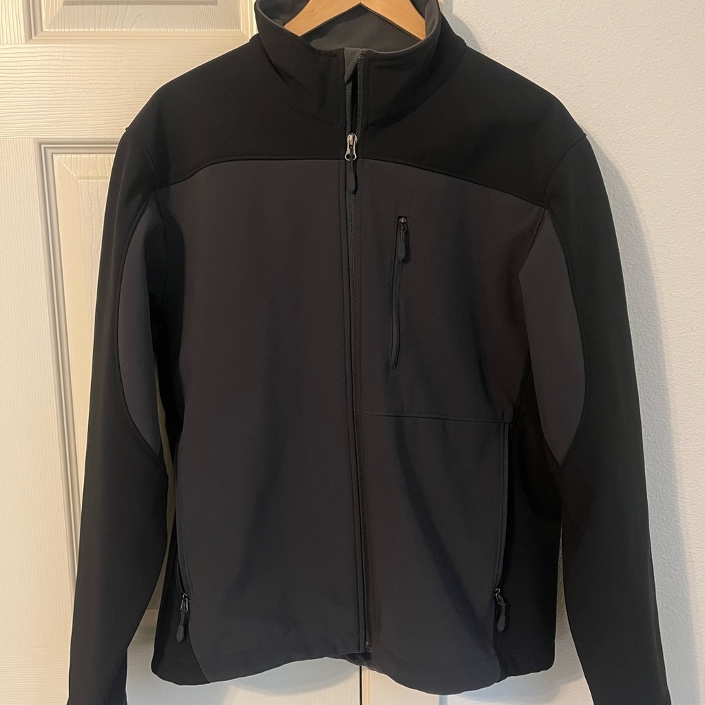 Men's Black Softshell Jacket